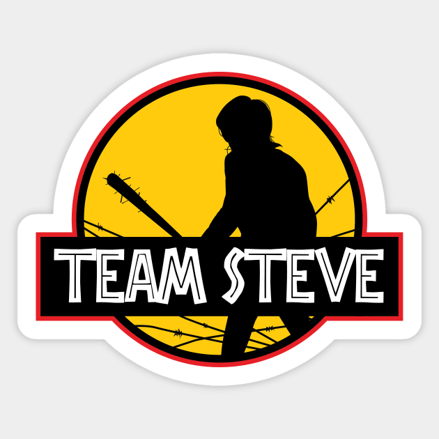 Team Steve - Stranger Things Sticker by digitalage